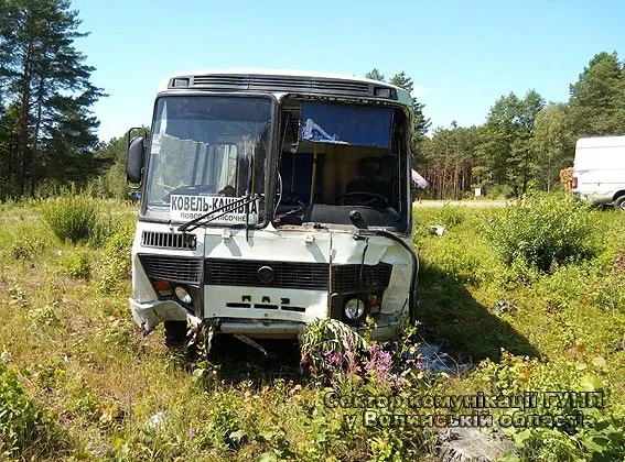 На Волині бус зіштовхнувся з автобусом. Є постраждалі