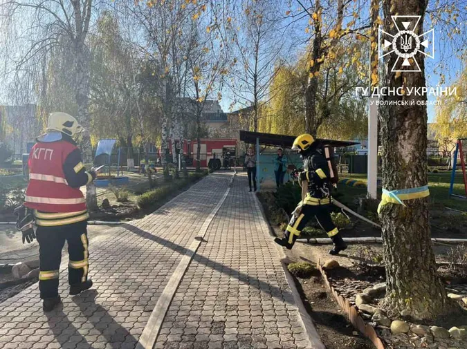 У Ковелі рятувальники евакуювали дитсадок: що сталося (фото)