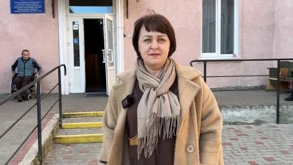 Директорка Нововолинського терцентру Вікторія Павленко
