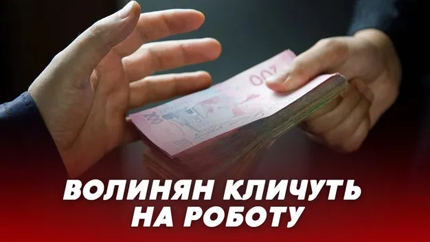 Зарплата від 15 тисяч гривень: волинян кличуть на роботу (відео)