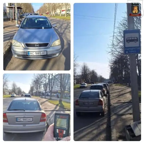 178 повідомлень: у Луцьку в районі ЛПЗ штрафували за неправильне паркування (фото)