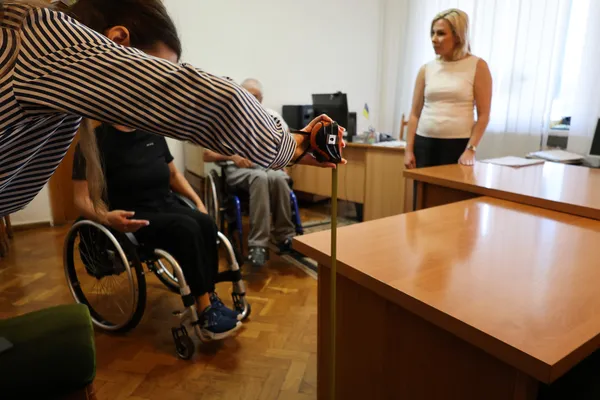 Головна адмінбудівля Волині пройшла тест на безбар'єрність (фото)