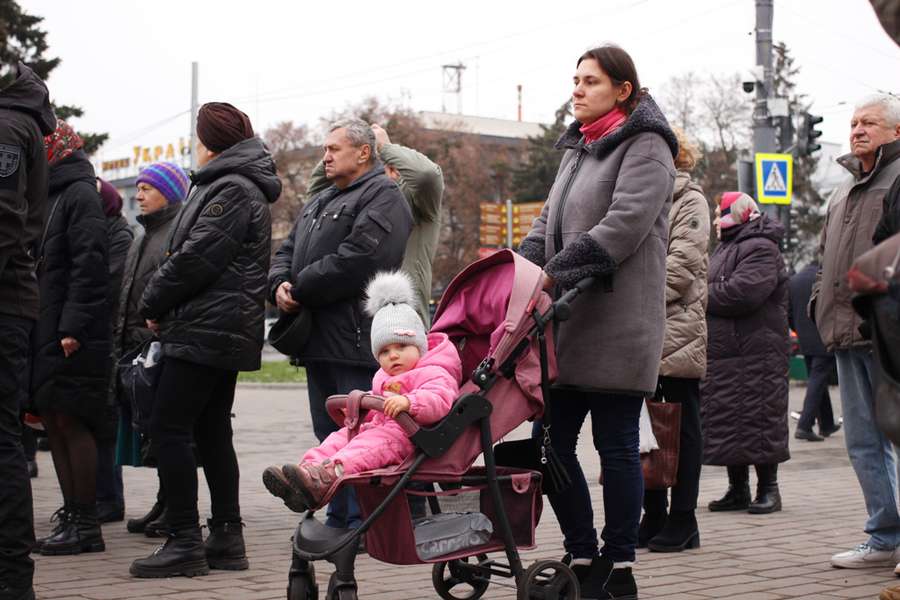 Щоразу менше людей: як у Луцьку згадували початок Революції Гідності (фото, відео)