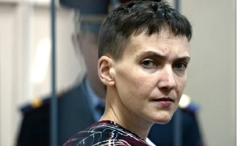 У Росії Савченко присудили 22 роки колонії