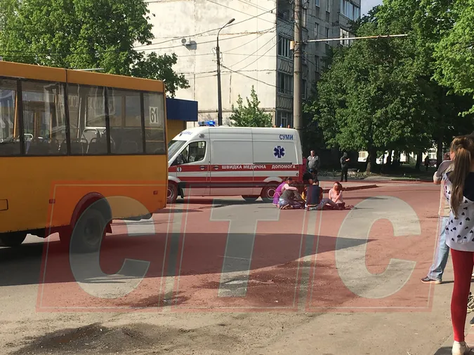 У Сумах 10-річного хлопчика переїхала маршрутка