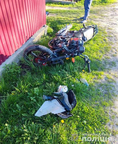 На Волині внаслідок зіткнення мотоциклів постраждали двоє дівчат (фото)