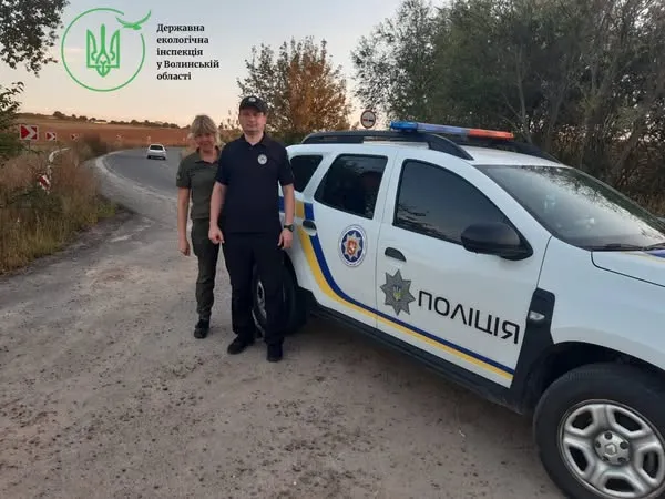 На Волині екоінспектори спіймали паліїв сміття