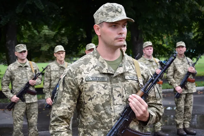 У Луцьку склали військову присягу прикордонники-новобранці (фото)