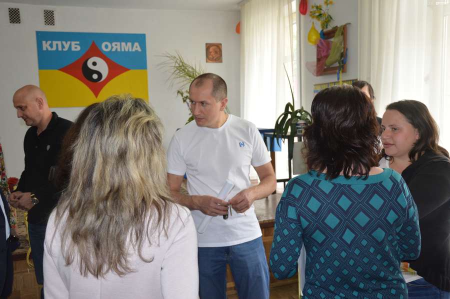 Микола Яручик також спілкувався із комунальниками та ініціативними лучанами