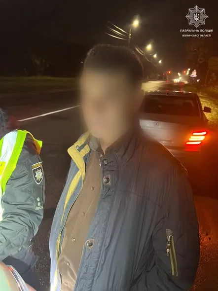 На Волині за ніч спіймали трьох п’яних водіїв (фото)