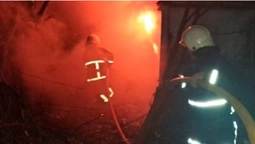 У перший день року рятувальники сім разів виїжджали на гасіння пожеж (фото)
