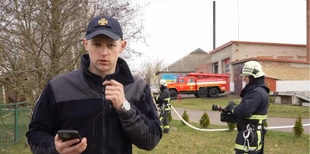 Жартівливо про серйозне: волинські рятувальники розповіли, як швидко закінчується вода у пожежній машині (відео)