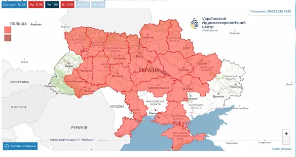 На Волині – знову надзвичайна ситуація через спеку