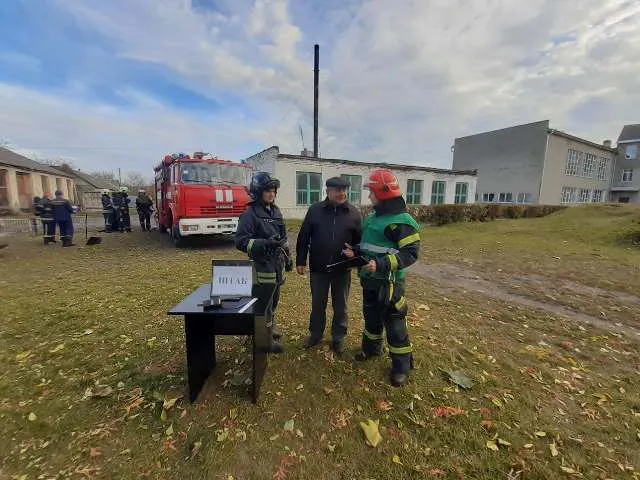 «Вибух у котельні»: волинські рятувальники провели навчання (фото)