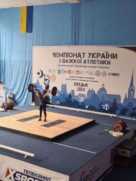 Волинянка – абсолютна чемпіонка України з важкої атлетики