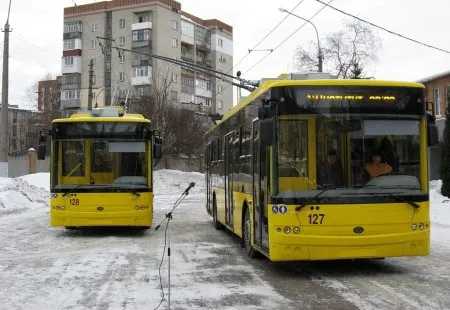 Вулицями Полтави почали курсувати луцькі «Богдани»