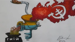 У Вінниці відкрили виставку політичної карикатури «Капричос 2022» (фото)