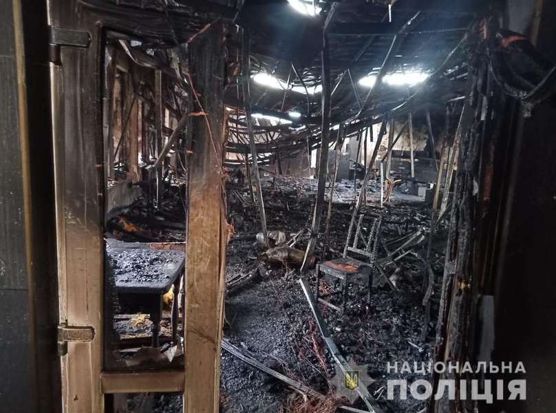 За пожежу в розважальному закладі у Володимирі взялися слідчі