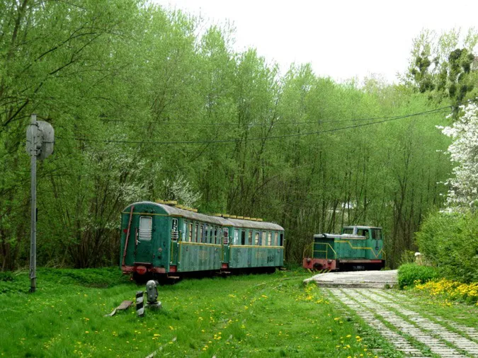 Руїни дитячої залізниці у Луцьку (фото)