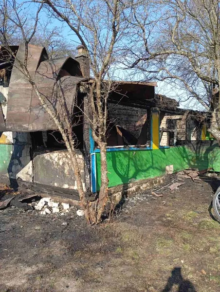 На Волині згоріла хата, де молилися прихожани УПЦ «МП» (фото)