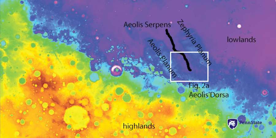 На Марсі виявили узбережжя стародавнього океану