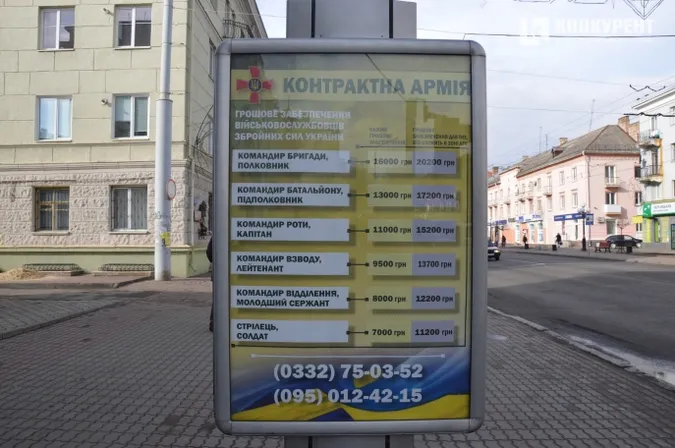 Від Волині чекають півтисячі контрактників у ЗСУ