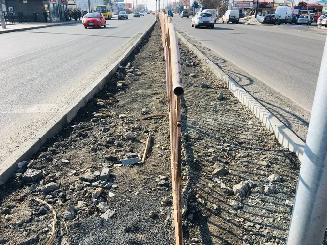 У Луцьку оновлюють «серединку» Соборності (фотофакт)