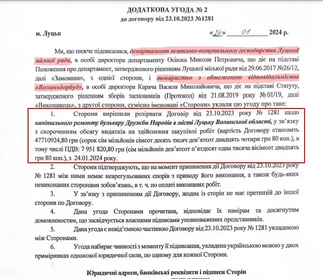 Мутний тендер на капремонт бульвару Дружби народів у Луцьку скасували