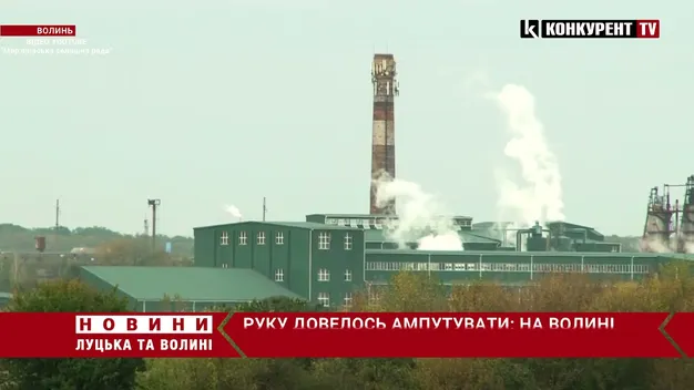 У Луцькому районі скалічився чоловік, який чистив елеватор (відео)
