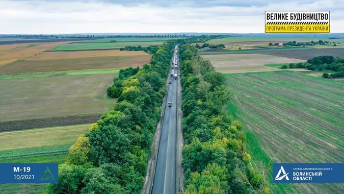 На Волині триває ремонт міжнародного автошляху на межі з Рівненщиною (фото)