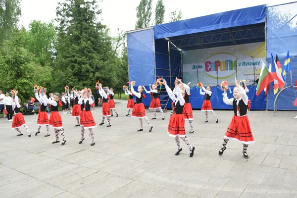 Як лучани відсвяткували День Європи (фото)