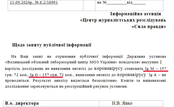 «Довідка на коронавірус» у Луцьку: за що ми платимо