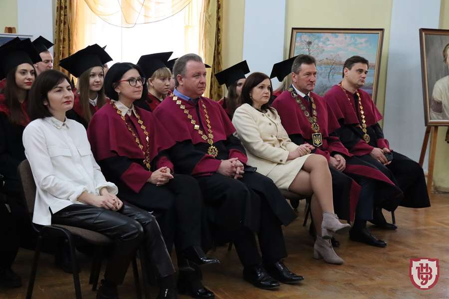 Дипломи магістрів отримали випускники ще шістьох факультетів ВНУ