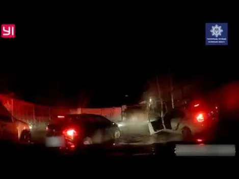У Луцьку патрульні влаштували погоню за п’яним водієм на «євроблясі» (ВІДЕО)