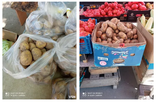 Скільки коштує молода картопля на ринках та у супермаркетах Луцька