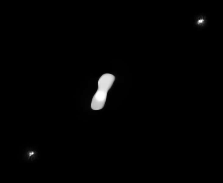 «Собача кістка»: астрономи отримали чіткі зображення астероїда унікальної форми (фото)