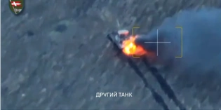 Спалені танки і знищена піхота: «князівські» воїни показали результати бою (відео)