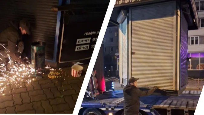 У Луцьку масово почали зносити кіоски: що відбувається (фото)