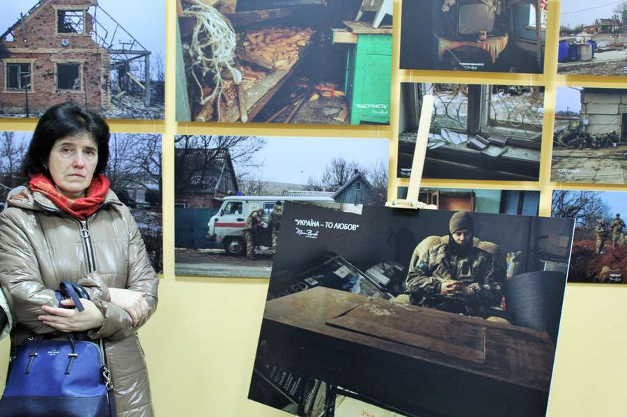 У Ковелі відкрили фотовиставку загиблого на війні Максима Бурди (фото)