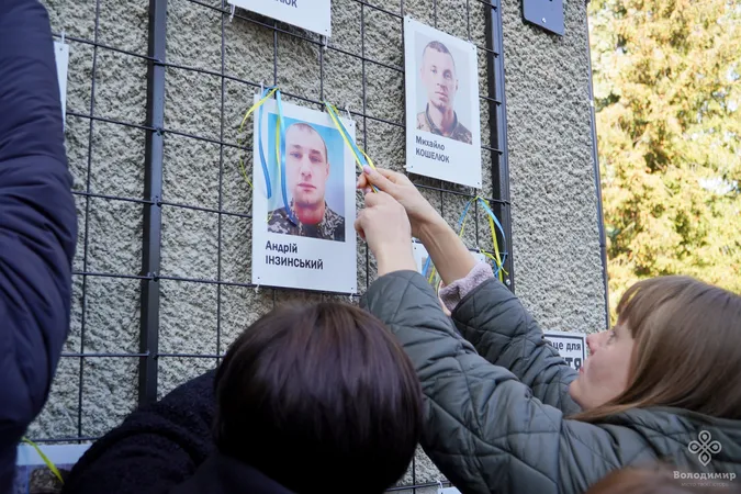 У Володимирі відкрили Стіну Надії