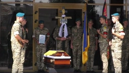 У Луцьку попрощалися  із загиблим у Іловайському котлі воїном (відео)