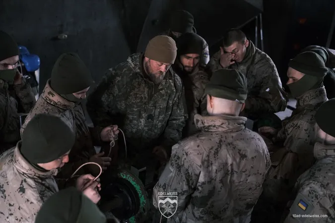 Новобранців «Едельвейсу» вивезли в гори: для чого (фото)
