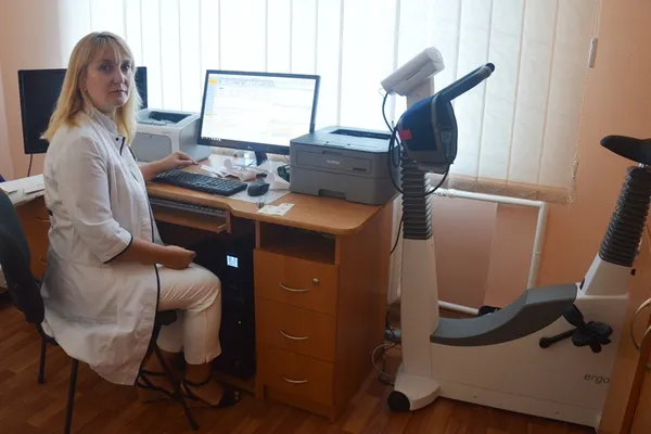 Лікар функціональної діагностики відділення інтроскопії та функціональної діагностики Наталія Ощепкова