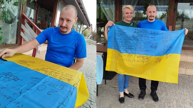 У Луцьку зустріли воїна Кирила Вєтрова, який два роки був у полоні