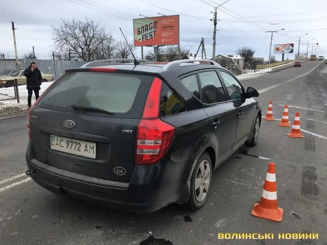 У Луцьку зіткнулися чотири автомобілі (фото)