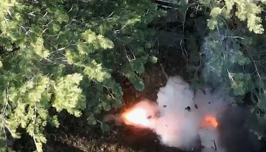 Воїни 14-ї ОМБр знищили ворожі боєприпаси (фото)