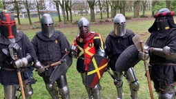 Луцькі лицарі взяли призове місце на турнірі у Франції (фото, відео)