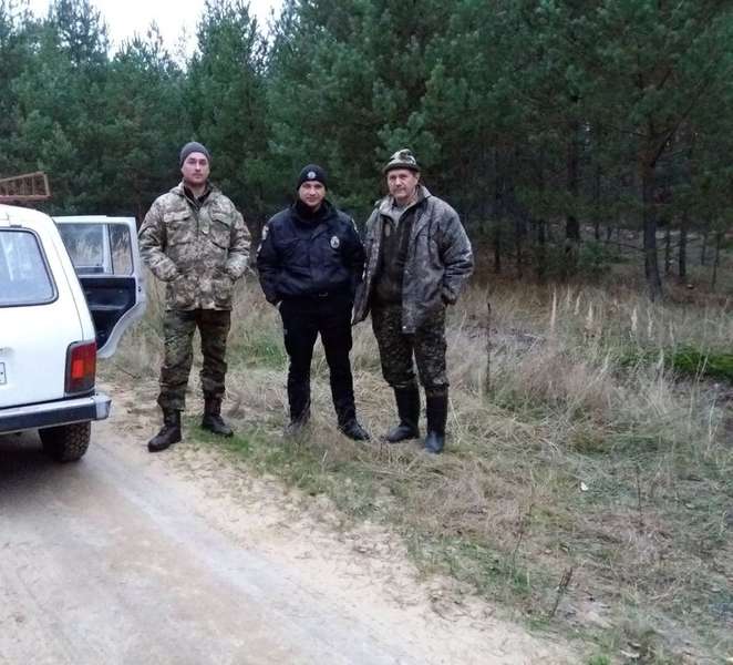 На Волині упіймали чотирьох браконьєрів (фото)