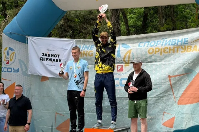 Боєць волинської «сотки» здобув перемогу у відкритому Кубку зі спортивного орієнтування (фото)