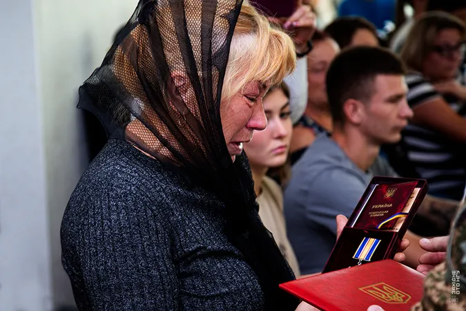 На Волині воїнам Нацгвардії посмертно вручили державні нагороди (фото)